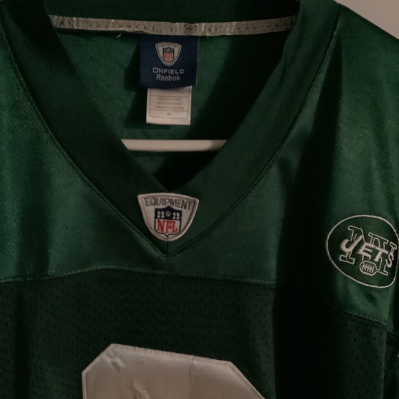 New York Jets NFL Throwback Jersey Mark Sanchez Size 50 Reebok - Picture 2 of 11
